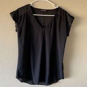 Black Xpress blouse, new without tags